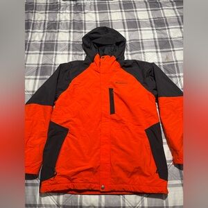 Columbia Men's Performance Jacket in Orange and Black